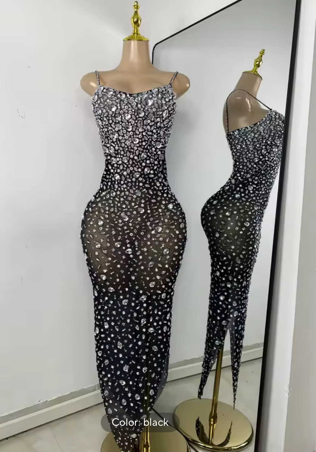 Luxurious Diamond Fall dress