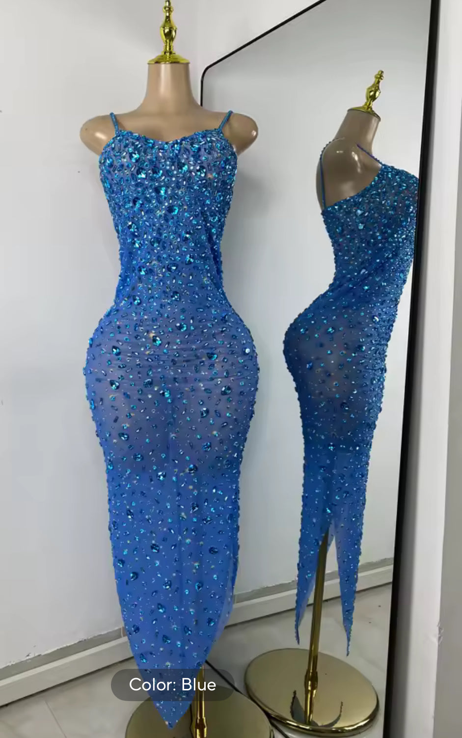 Luxurious Diamond Fall dress