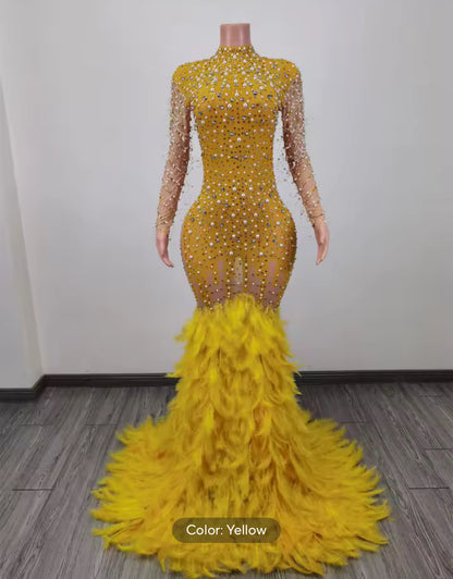Pearls & Feathers Flock Together Dress