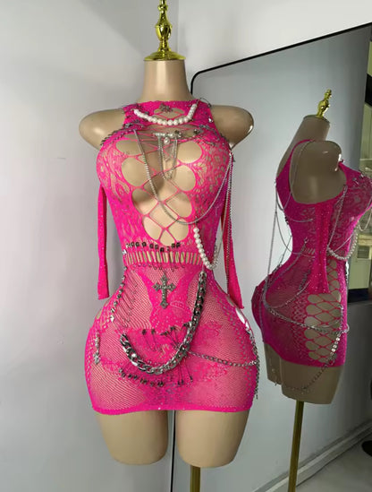 Pins & pearls chains Dress