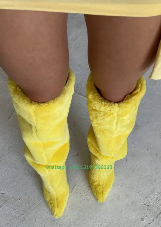 Yellow Mellow Boots