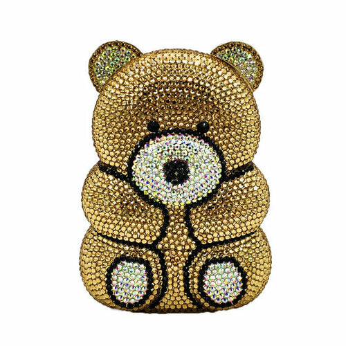 Boutique Bear Crystal clutch