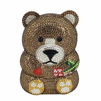 Boutique Bear Crystal clutch