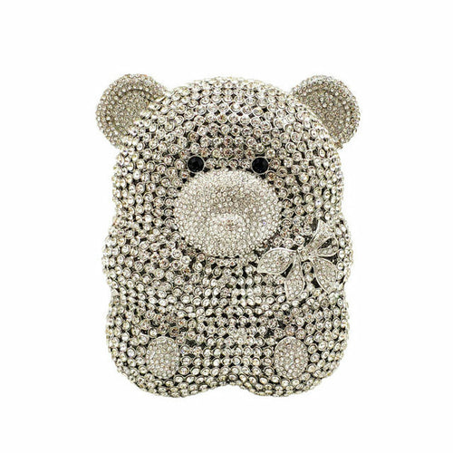 Boutique Bear Crystal clutch