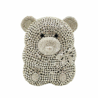 Boutique Bear Crystal clutch