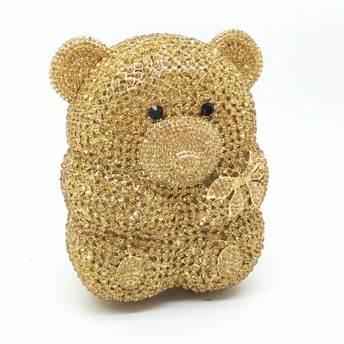 Boutique Bear Crystal clutch