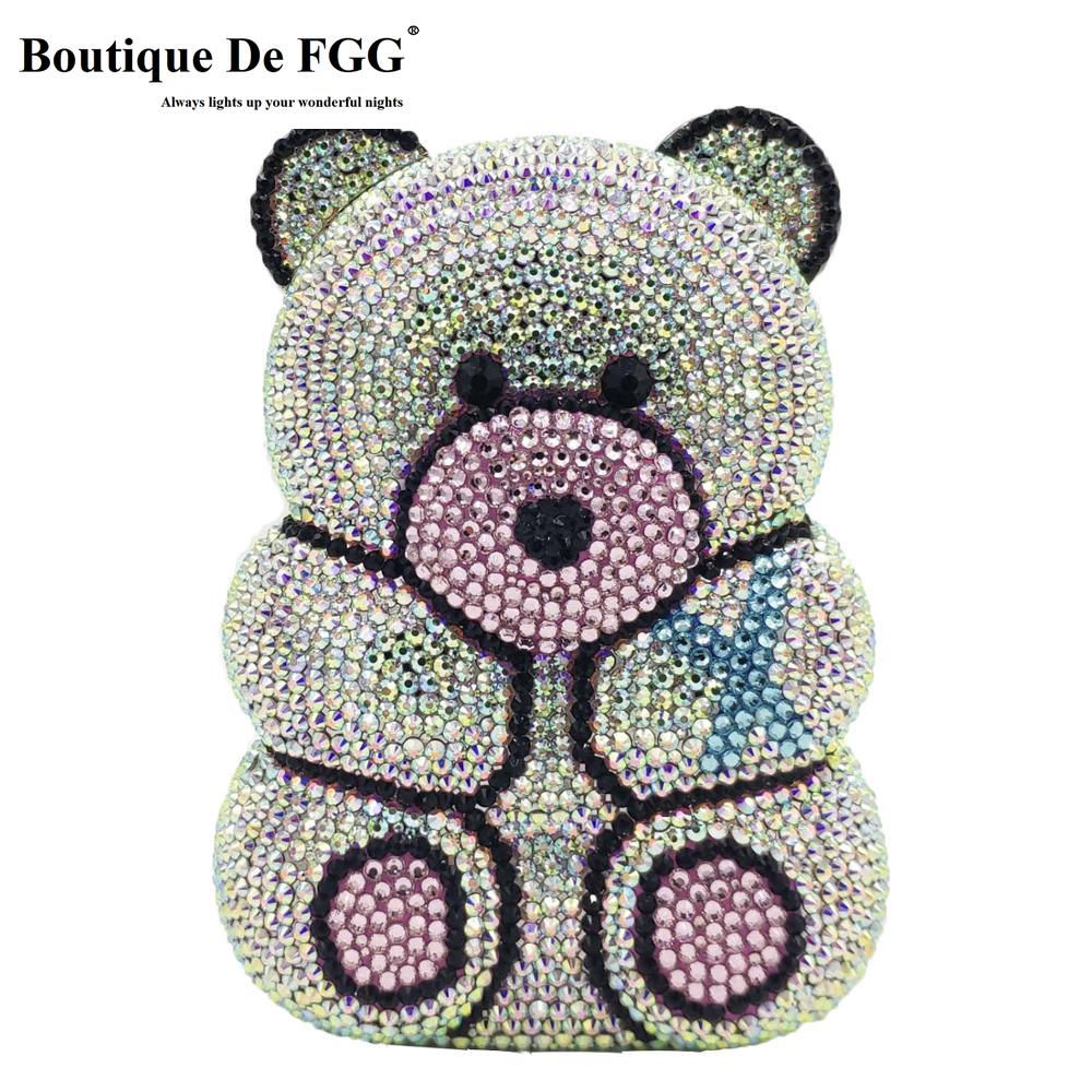 Boutique Bear Crystal clutch