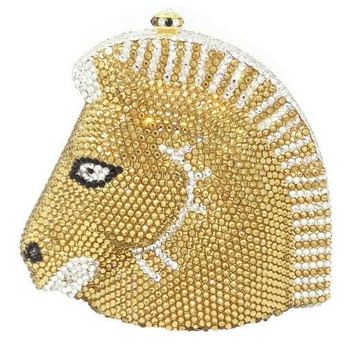Horse Head Crystal Bag