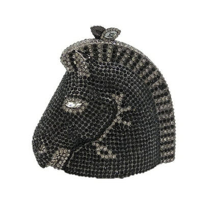 Horse Head Crystal Bag