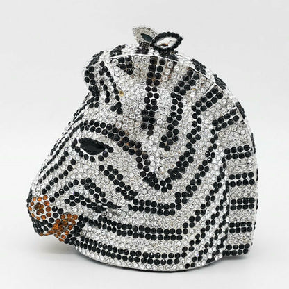 Horse Head Crystal Bag