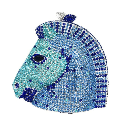 Horse Head Crystal Bag