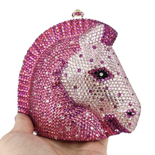 Horse Head Crystal Bag