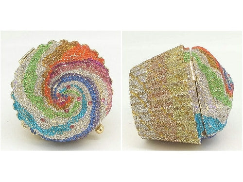 Mini Cupcake Clutch Evening Bag