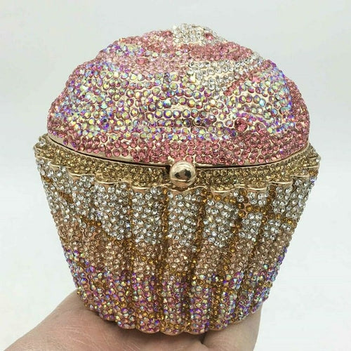 Mini Cupcake Clutch Evening Bag