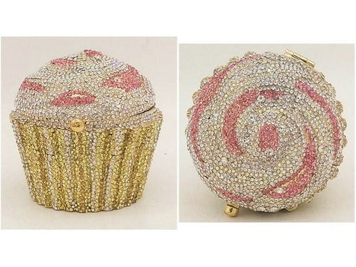 Mini Cupcake Clutch Evening Bag