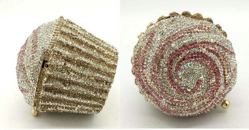 Mini Cupcake Clutch Evening Bag