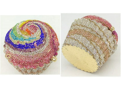 Mini Cupcake Clutch Evening Bag