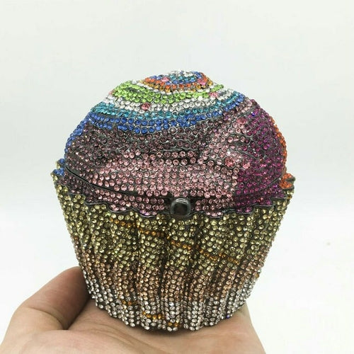 Mini Cupcake Clutch Evening Bag