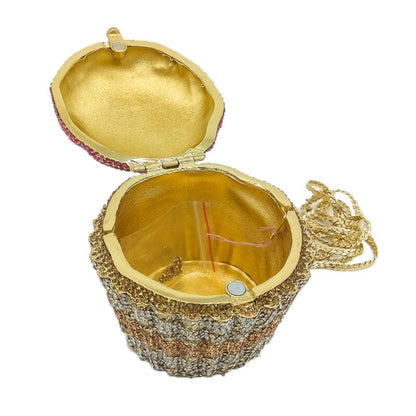 Mini Cupcake Clutch Evening Bag