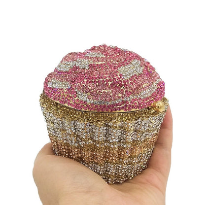 Mini Cupcake Clutch Evening Bag