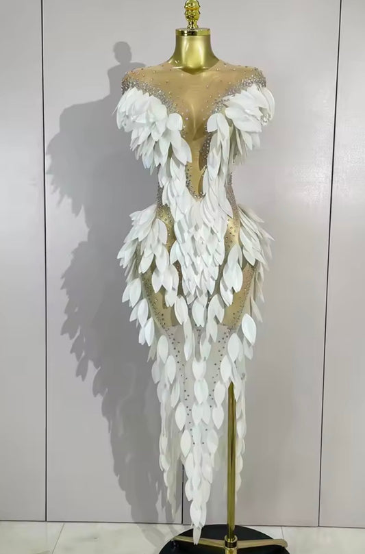When Doves Cry “Feather Dress”