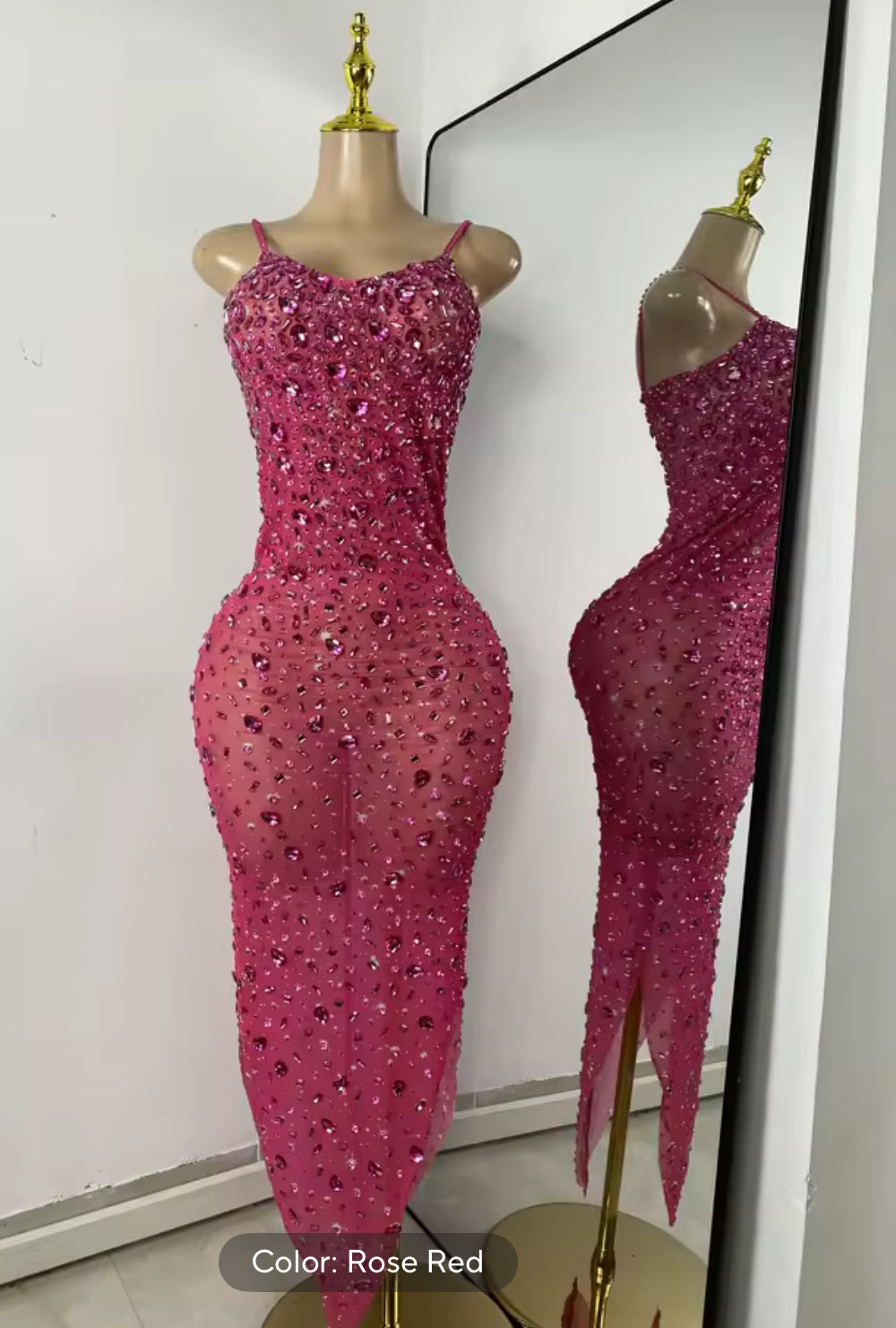 Luxurious Diamond Fall dress