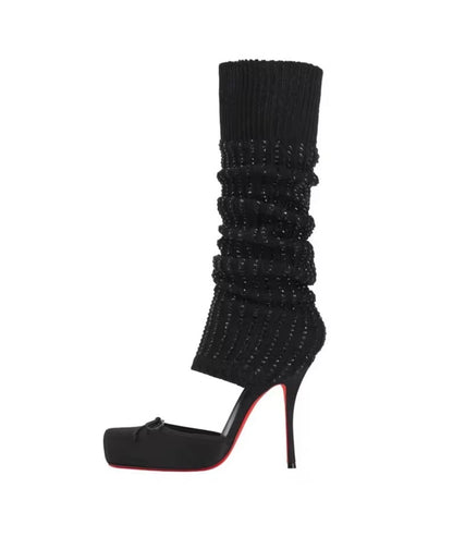 Ballerina Sock Heels