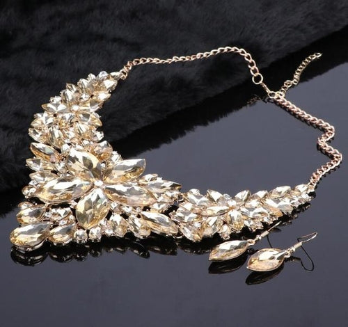 Blue Ice Jewlery set