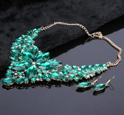 Blue Ice Jewlery set