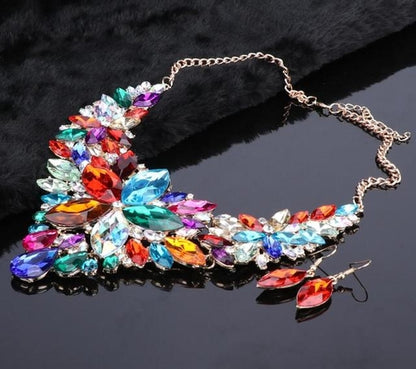 Blue Ice Jewlery set