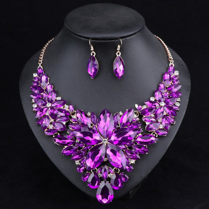 Blue Ice Jewlery set