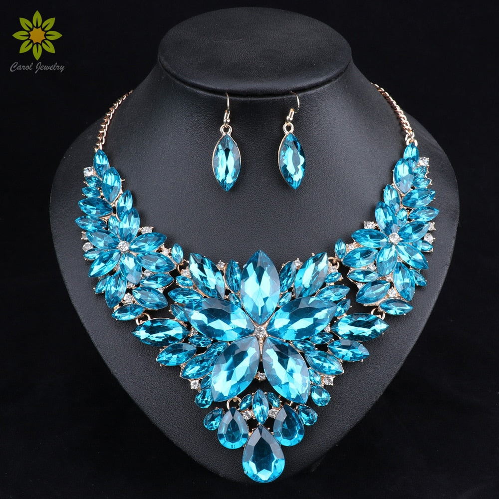 Blue Ice Jewlery set