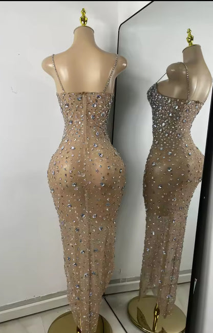 Luxurious Diamond Fall dress