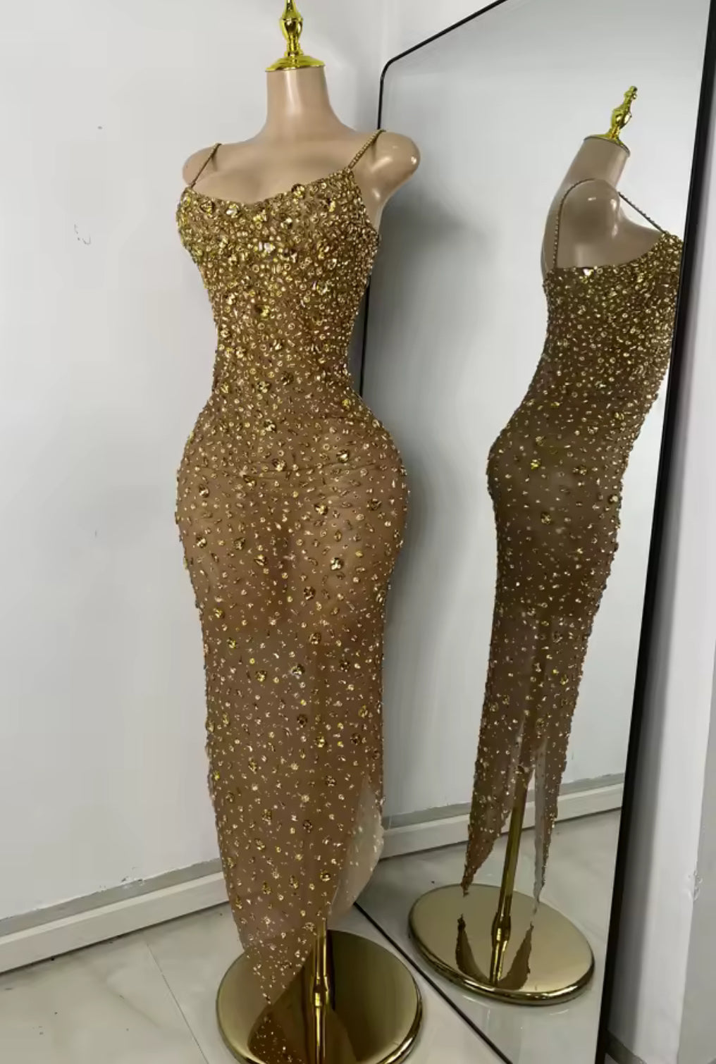 Luxurious Diamond Fall dress