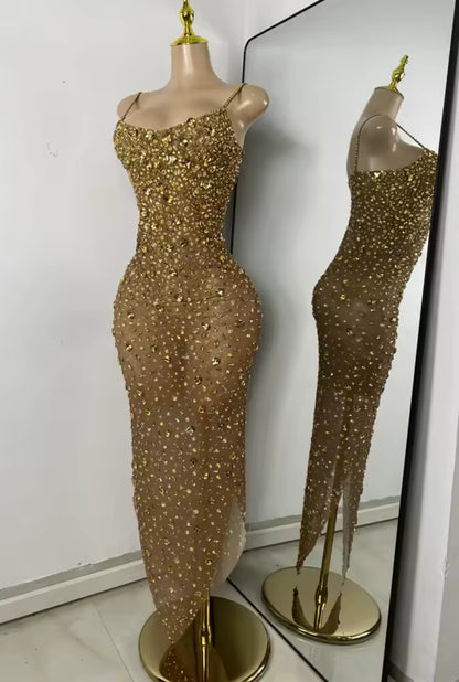 Luxurious Diamond Fall dress