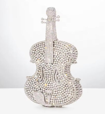 Diamond Violinist Clutch