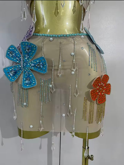 Crystal Bloom 2 piece set ..