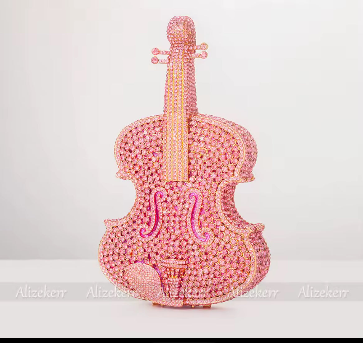 Diamond Violinist Clutch