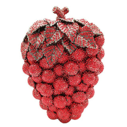 Purple Grape Crystal Bags
