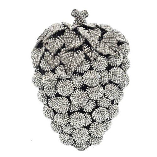 Purple Grape Crystal Bags