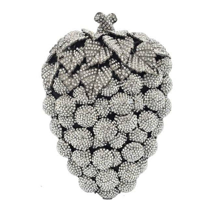 Purple Grape Crystal Bags