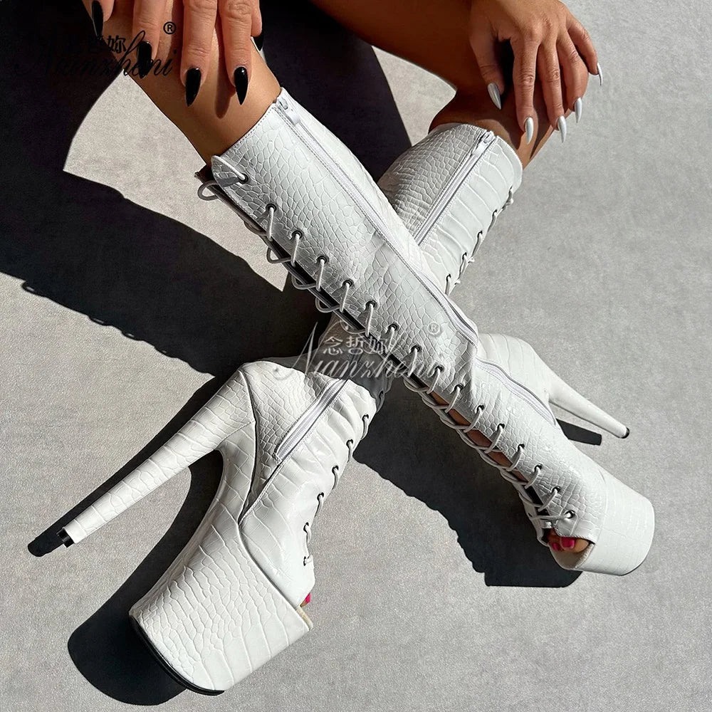 Half & Half's  (Sexy Fetish Gothic boots)
