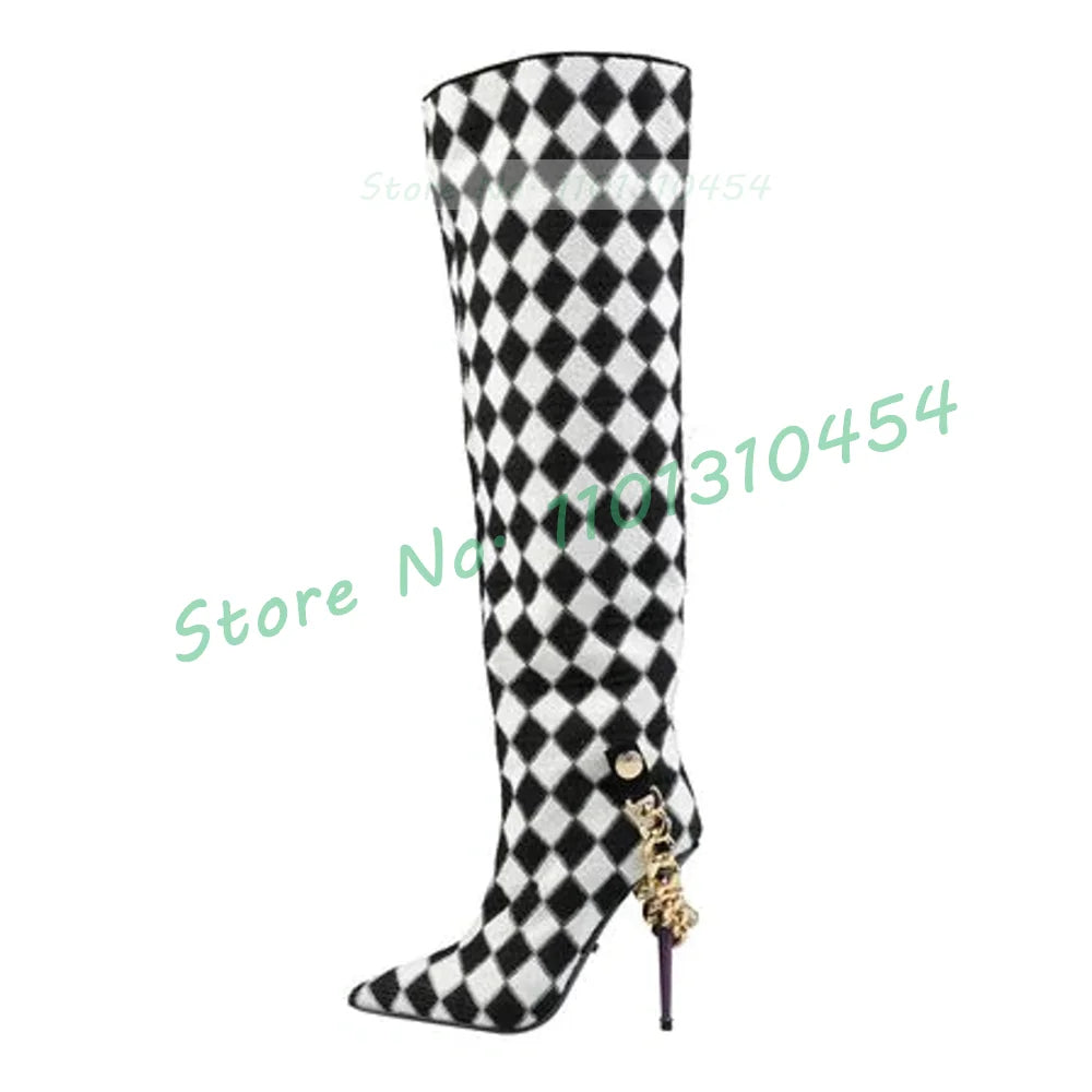 Chess Not Checkers Boots