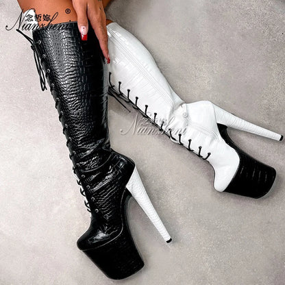 Half & Half's  (Sexy Fetish Gothic boots)
