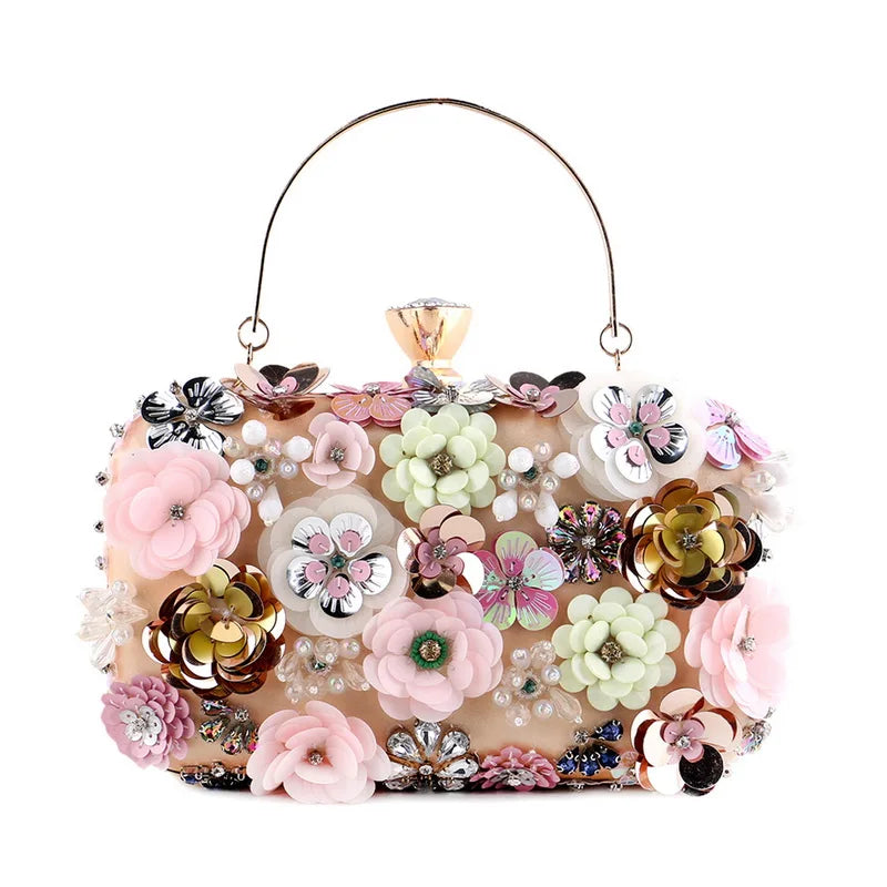 Flower Diamonds Clutch
