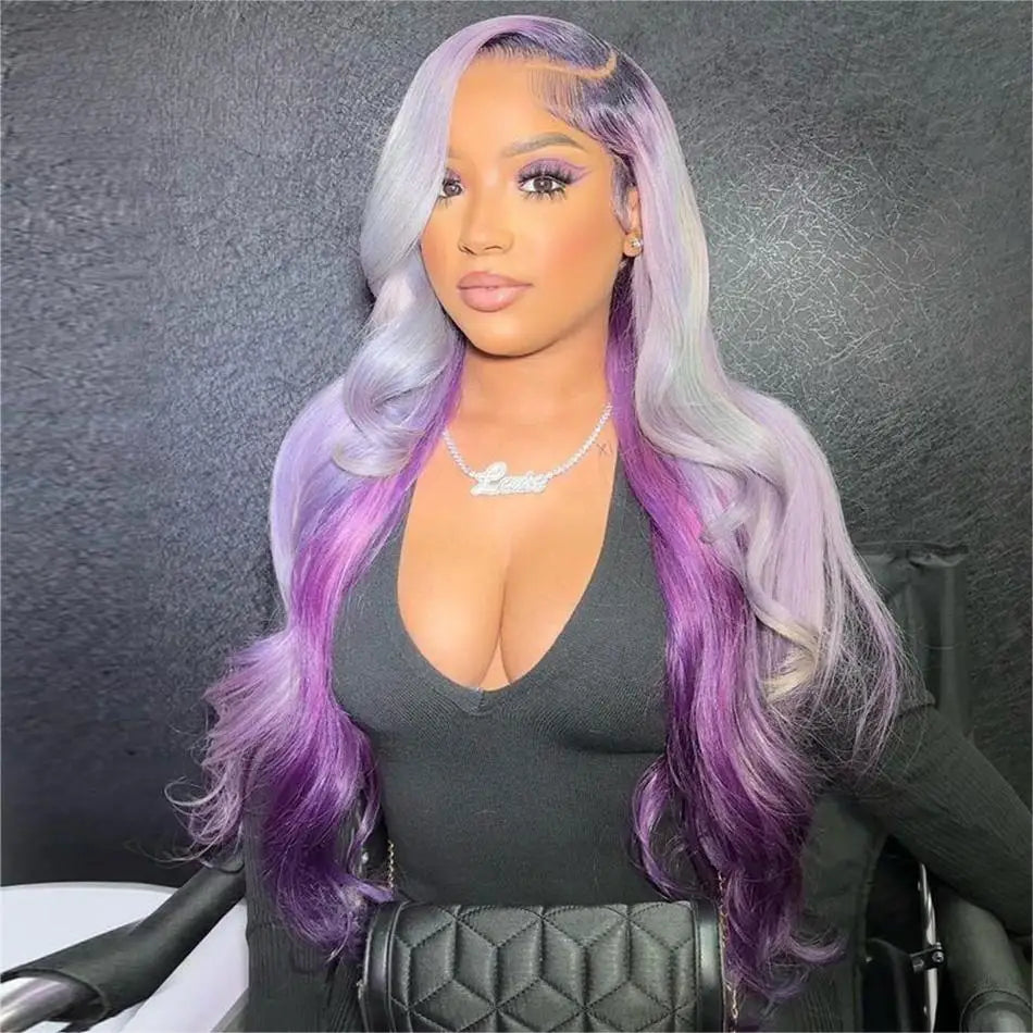 Silver Purple Foxx