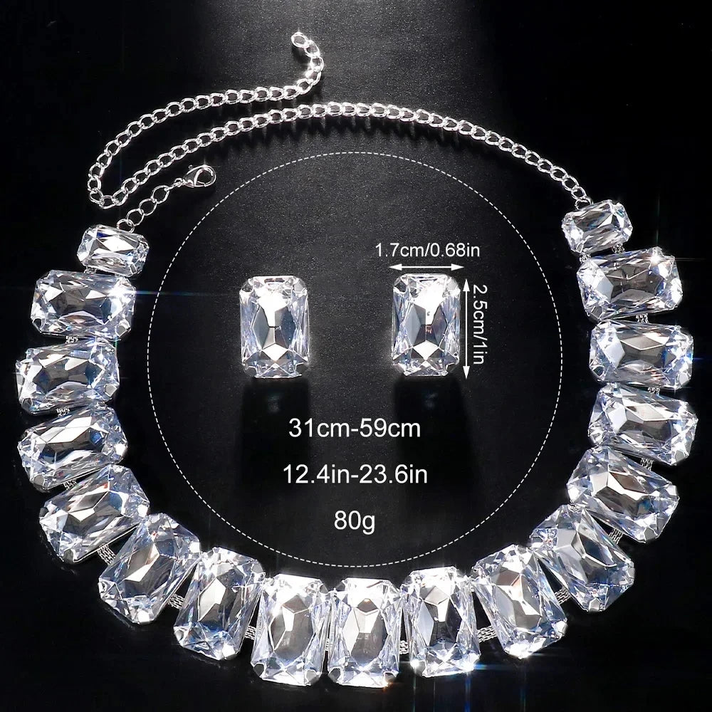 BIG BLING  jewelry set