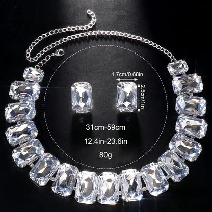 BIG BLING  jewelry set