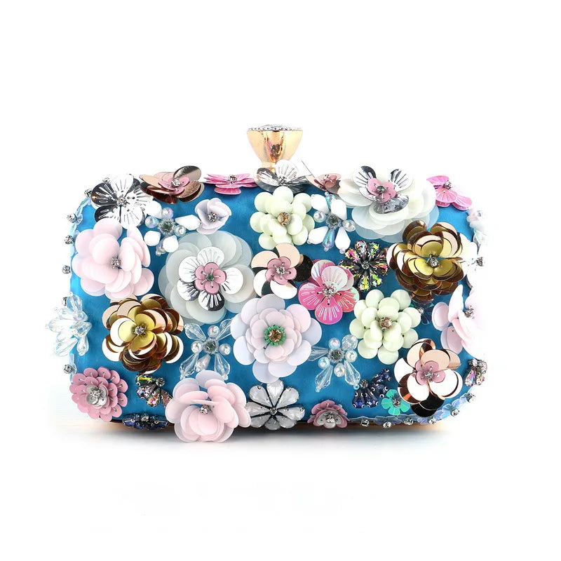 Flower Diamonds Clutch