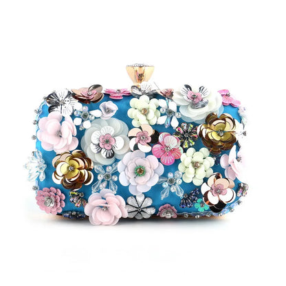 Flower Diamonds Clutch
